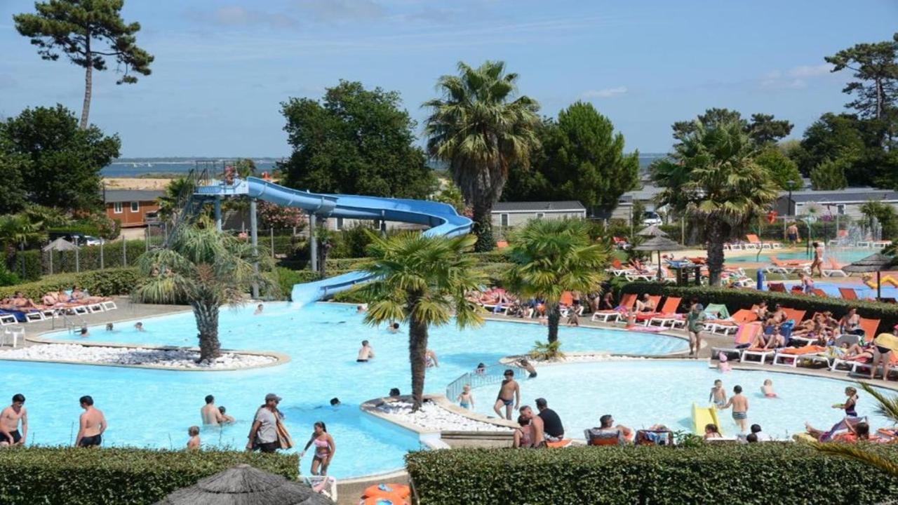 Mobil Home Camping Siblu Les Viviers Cap Ferret Claouey Esterno foto